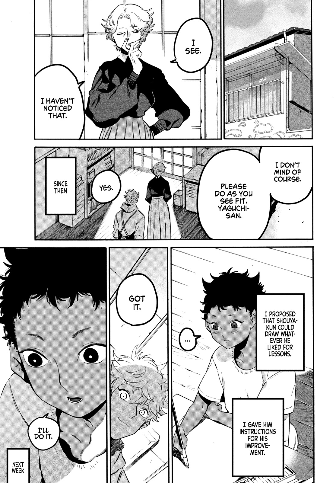 Blue Period. Chapter 45 page 29 - Chapter 45: Please Let Me Love You Forever