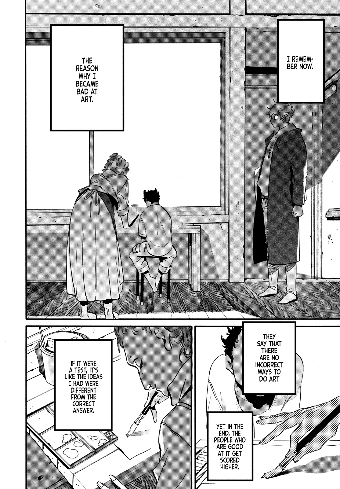 Blue Period. Chapter 45 page 32 - Chapter 45: Please Let Me Love You Forever