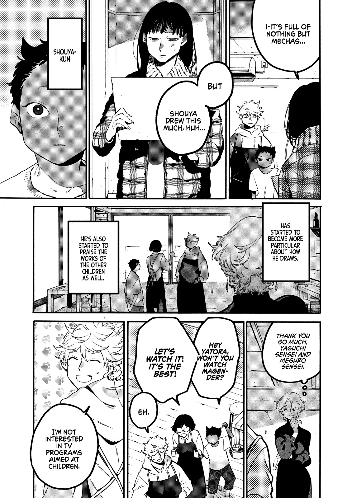 Blue Period. Chapter 45 page 35 - Chapter 45: Please Let Me Love You Forever