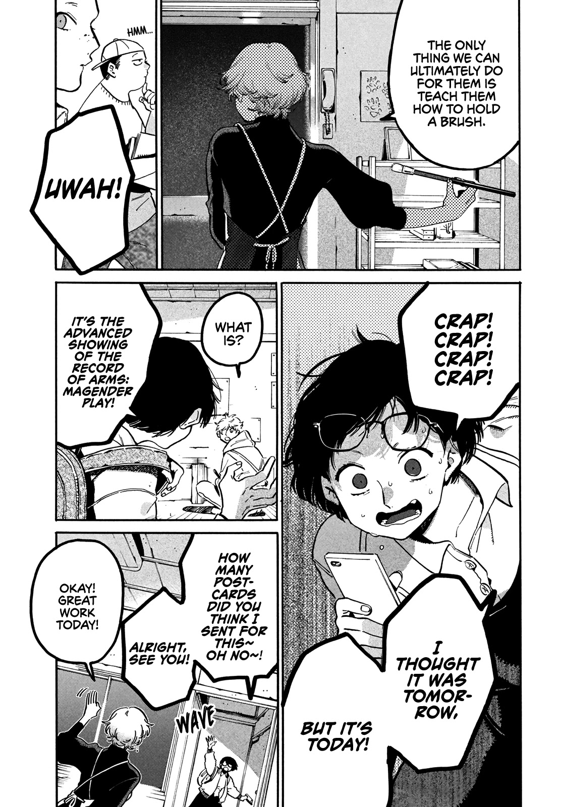 Blue Period. Chapter 45 page 7 - Chapter 45: Please Let Me Love You Forever