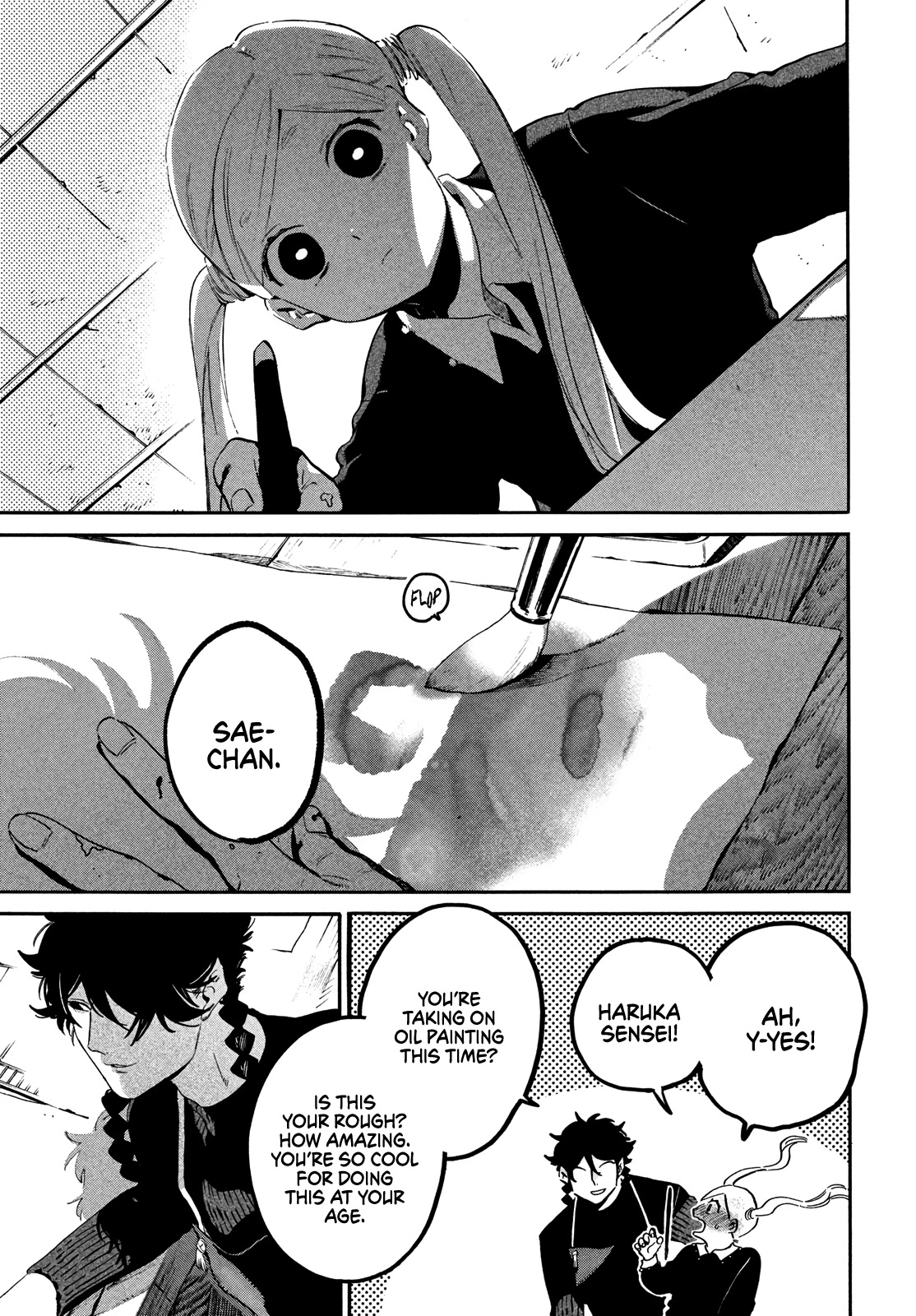 Blue Period. Chapter 46 page 11 - Chapter 46: A Certain Elementary School Student Wants to Work Hard and Be Happy