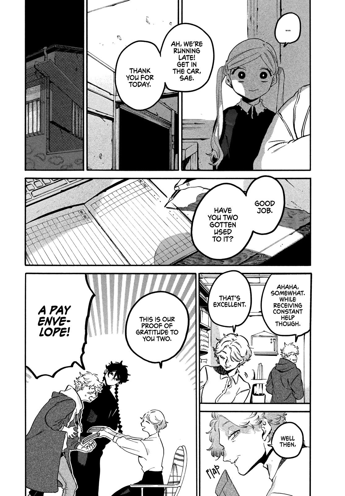 Blue Period. Chapter 46 page 14 - Chapter 46: A Certain Elementary School Student Wants to Work Hard and Be Happy