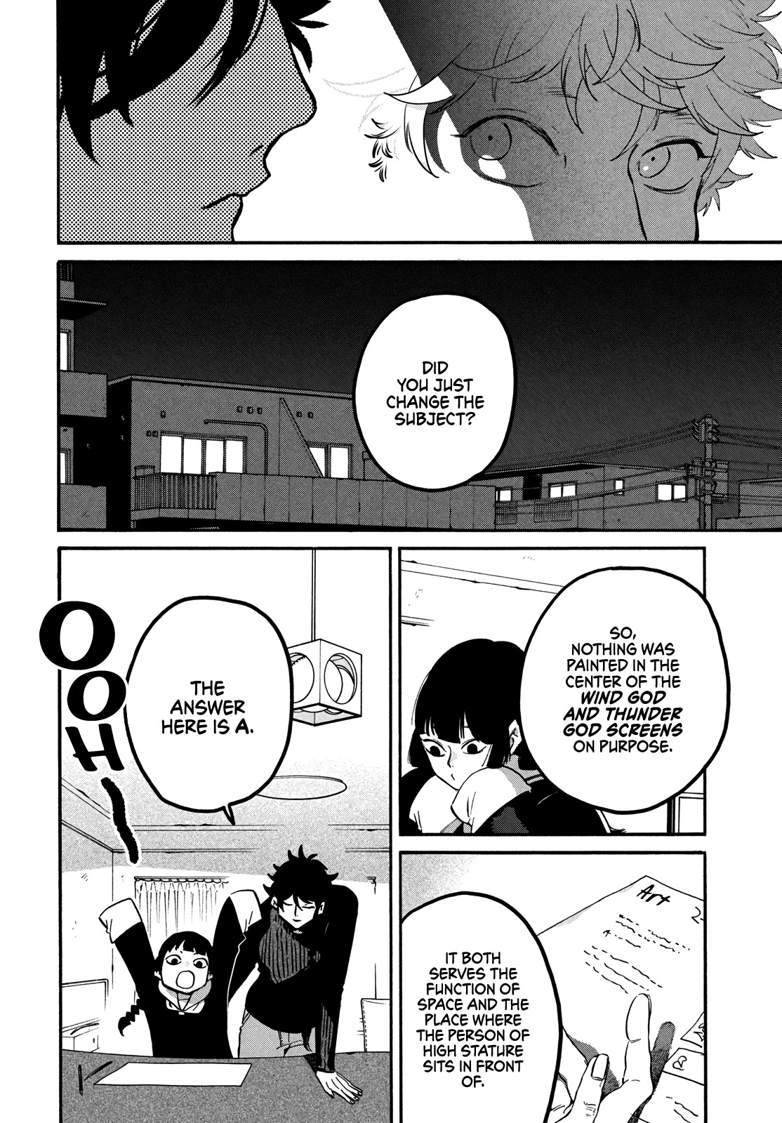 Blue Period. Chapter 46 page 26 - Chapter 46: A Certain Elementary School Student Wants to Work Hard and Be Happy
