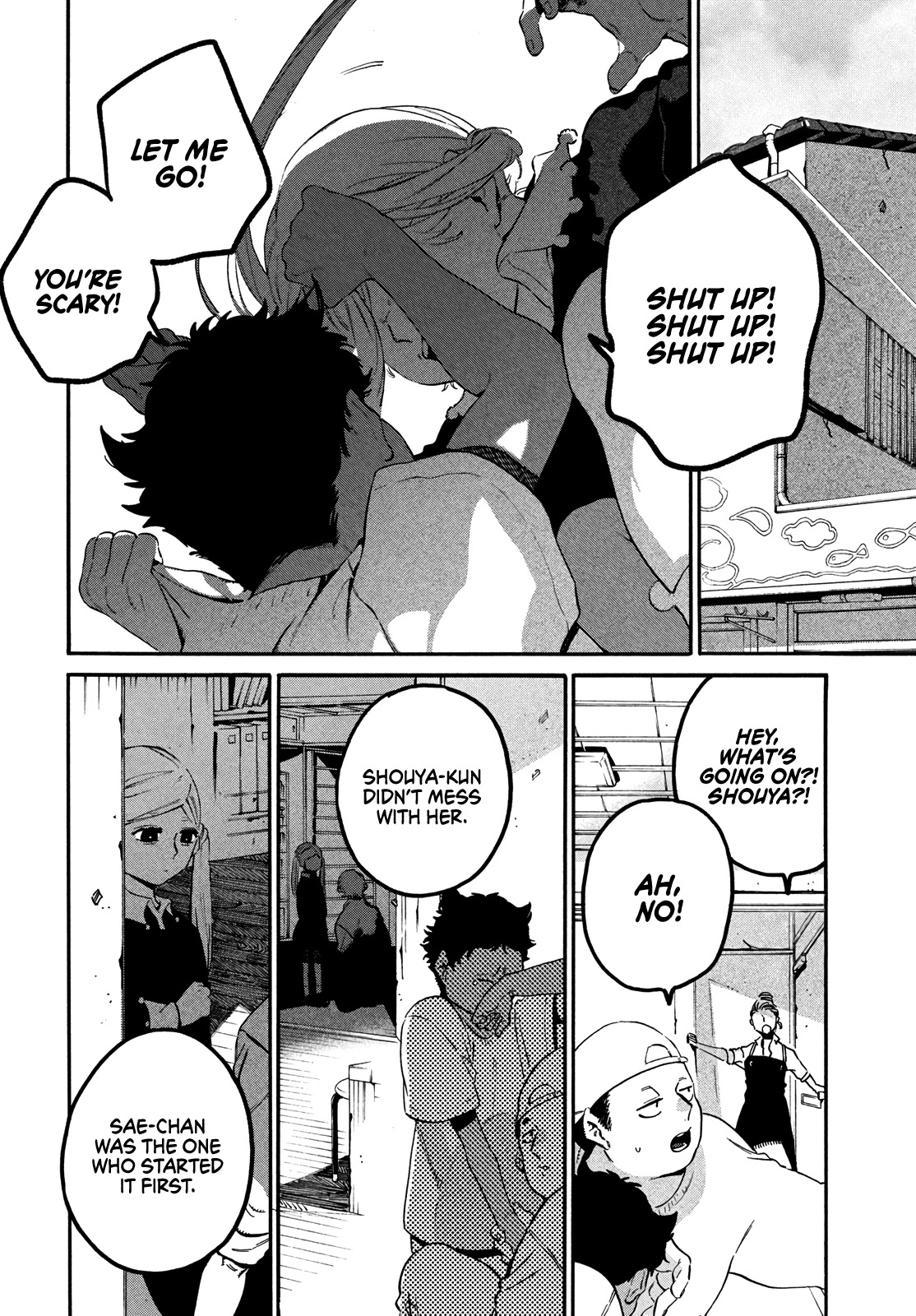 Blue Period. Chapter 46 page 28 - Chapter 46: A Certain Elementary School Student Wants to Work Hard and Be Happy