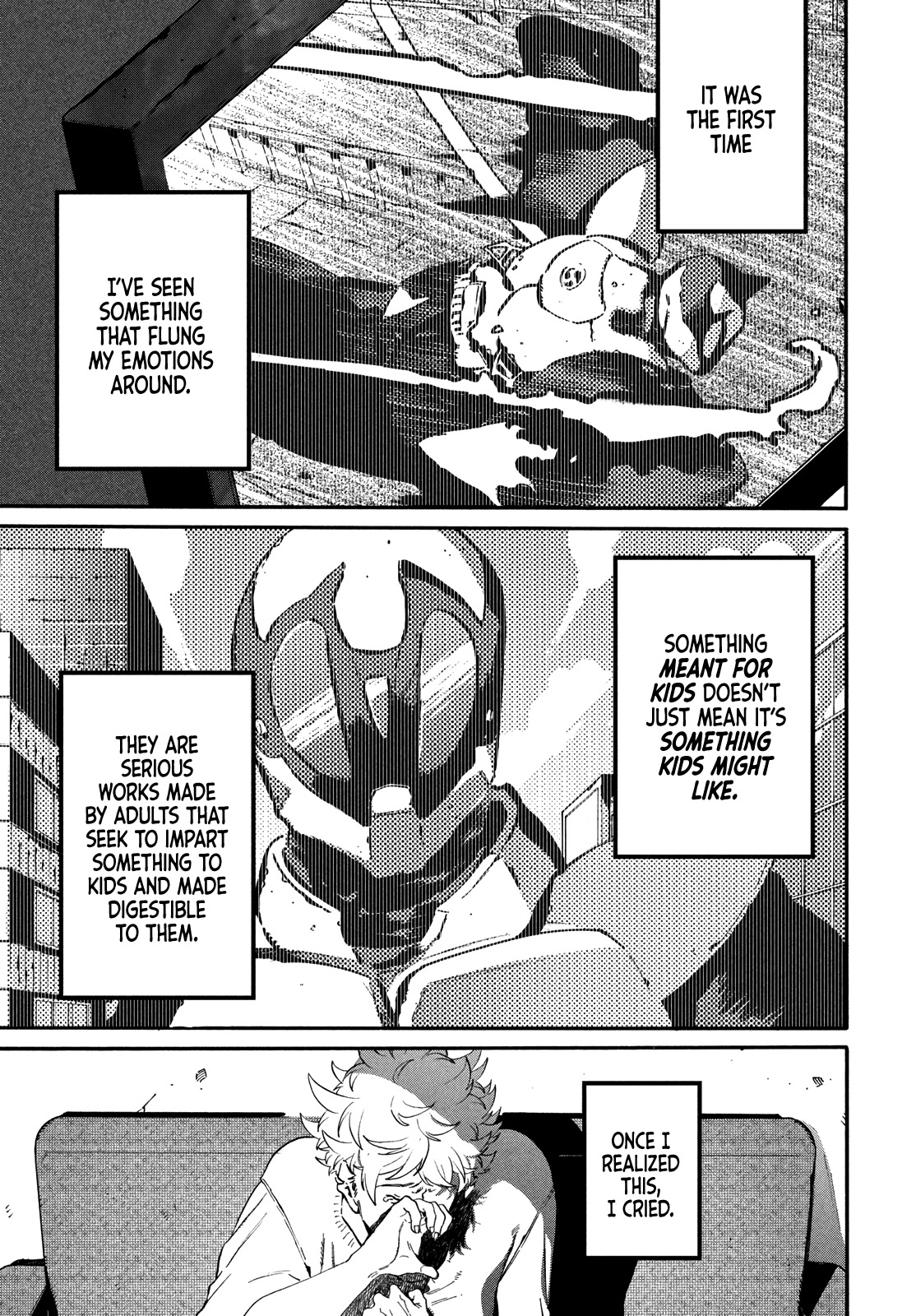 Blue Period. Chapter 46 page 3 - Chapter 46: A Certain Elementary School Student Wants to Work Hard and Be Happy