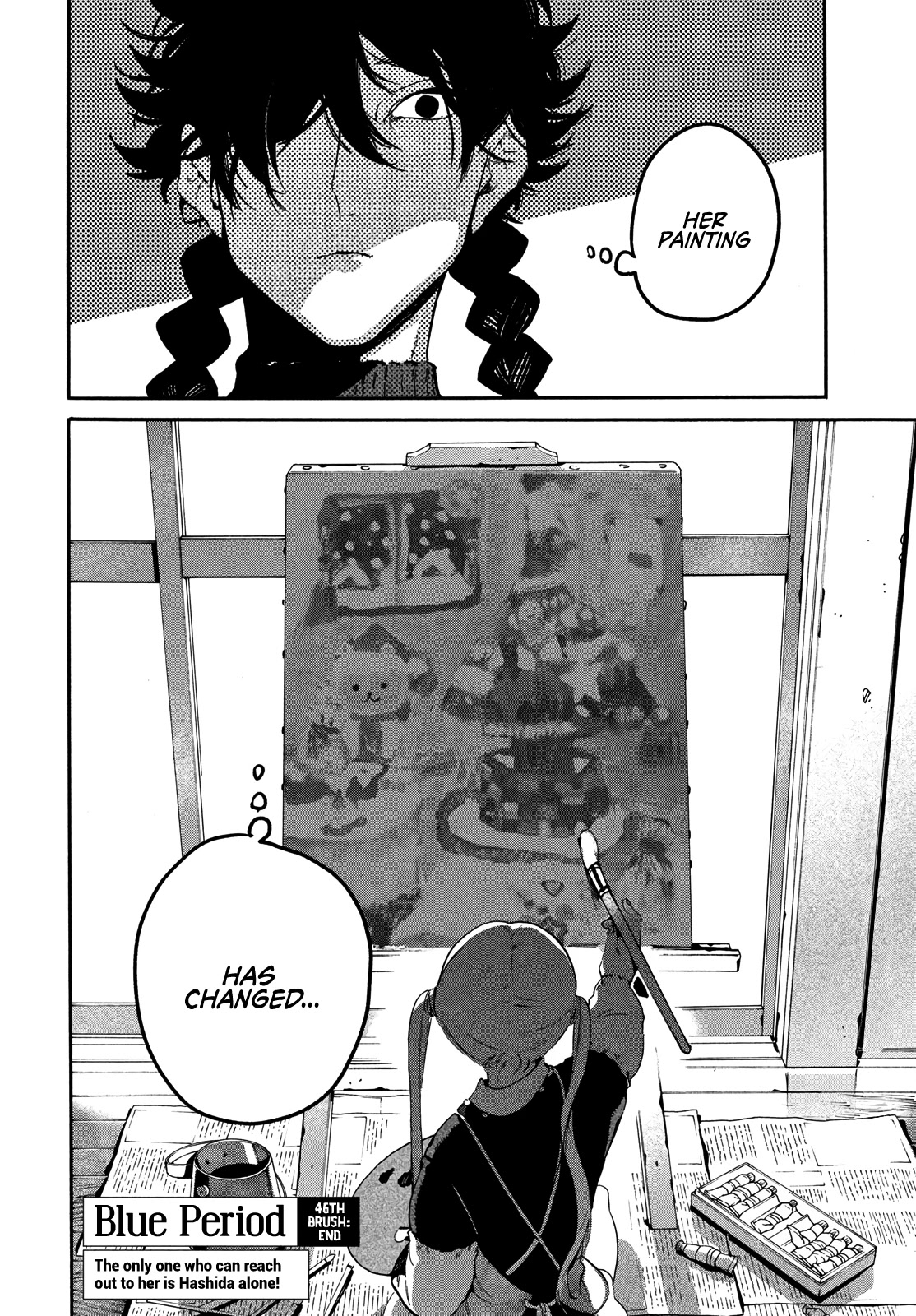 Blue Period. Chapter 46 page 30 - Chapter 46: A Certain Elementary School Student Wants to Work Hard and Be Happy
