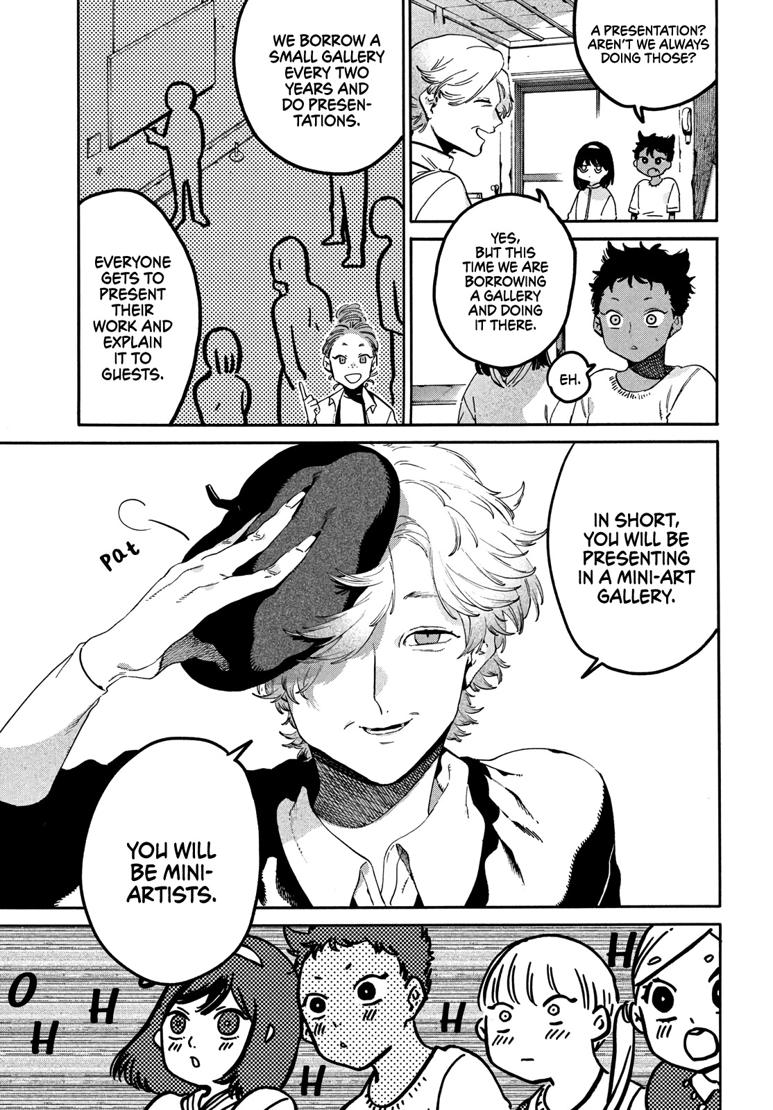 Blue Period. Chapter 46 page 9 - Chapter 46: A Certain Elementary School Student Wants to Work Hard and Be Happy