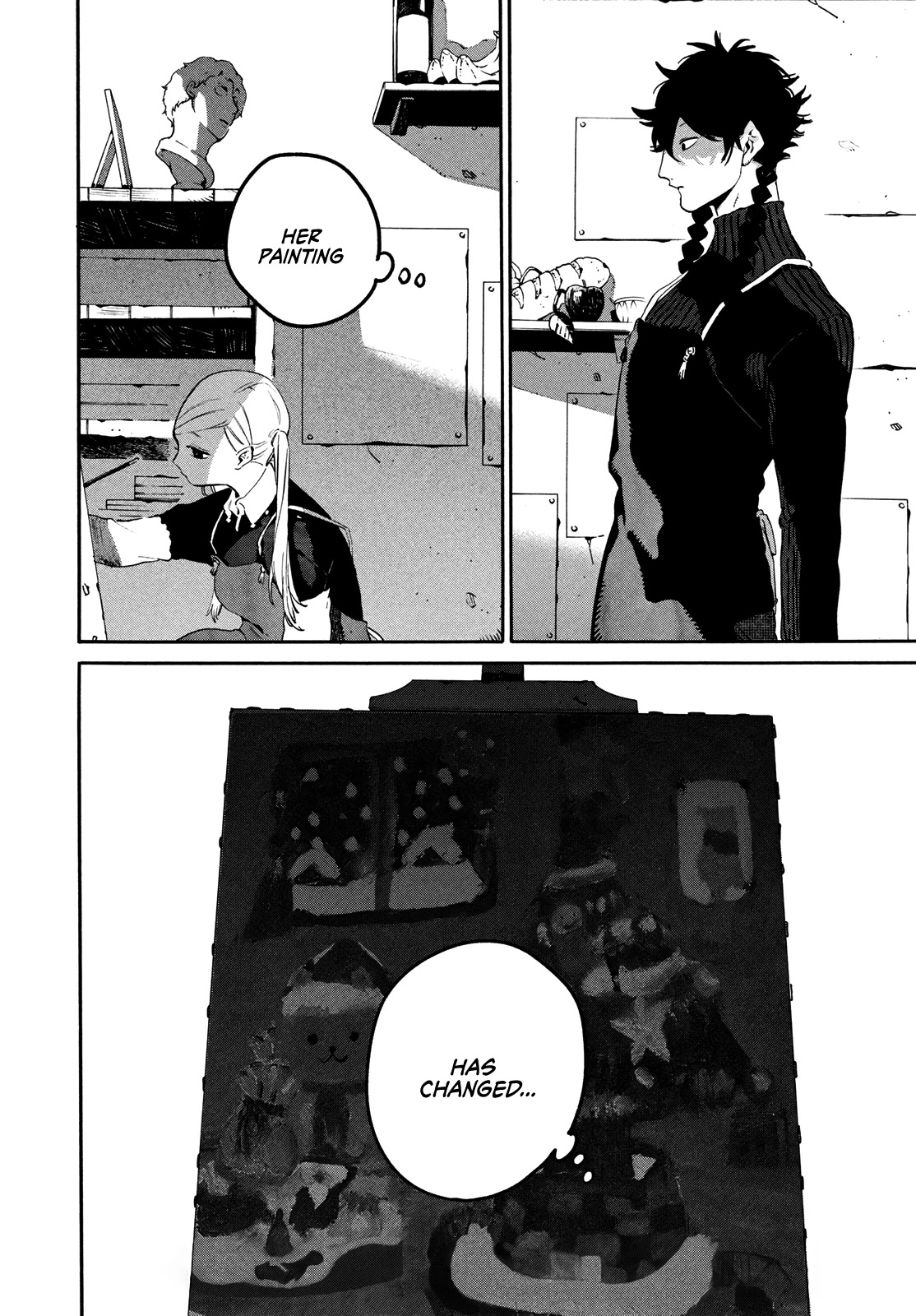 Blue Period. Chapter 47 page 2 - Chapter 47: Wavering Brush Tip