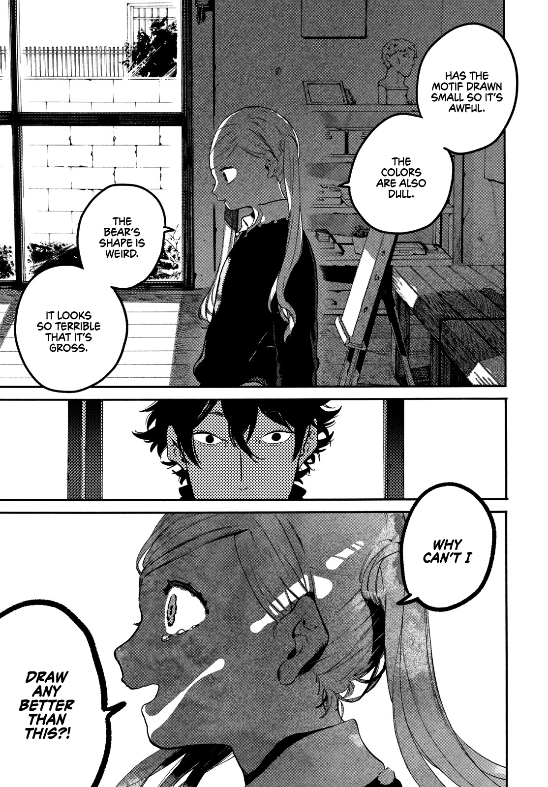 Blue Period. Chapter 47 page 21 - Chapter 47: Wavering Brush Tip