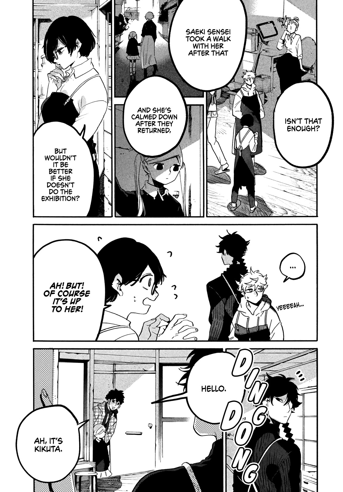 Blue Period. Chapter 47 page 26 - Chapter 47: Wavering Brush Tip
