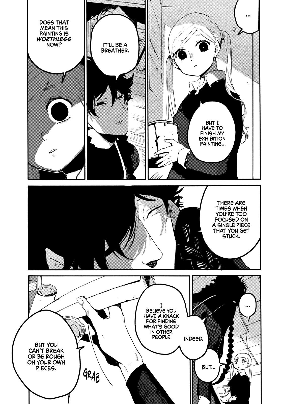 Blue Period. Chapter 47 page 28 - Chapter 47: Wavering Brush Tip