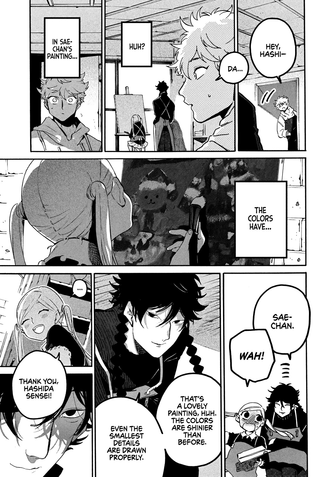 Blue Period. Chapter 47 page 3 - Chapter 47: Wavering Brush Tip