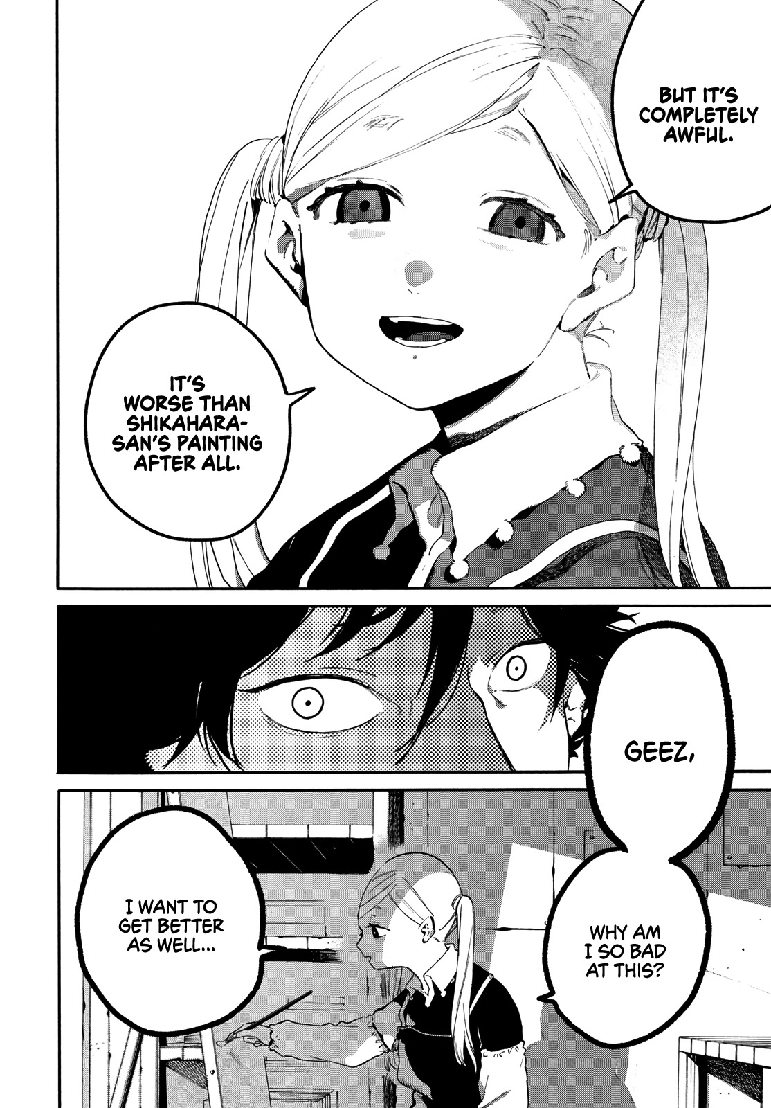 Blue Period. Chapter 47 page 4 - Chapter 47: Wavering Brush Tip
