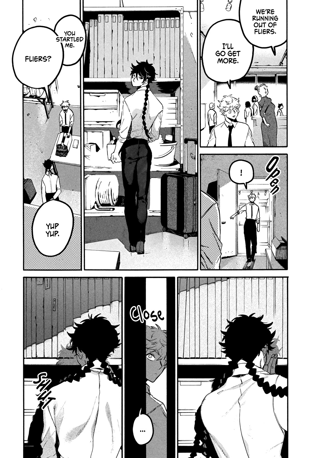 Blue Period. Chapter 47 page 45 - Chapter 47: Wavering Brush Tip