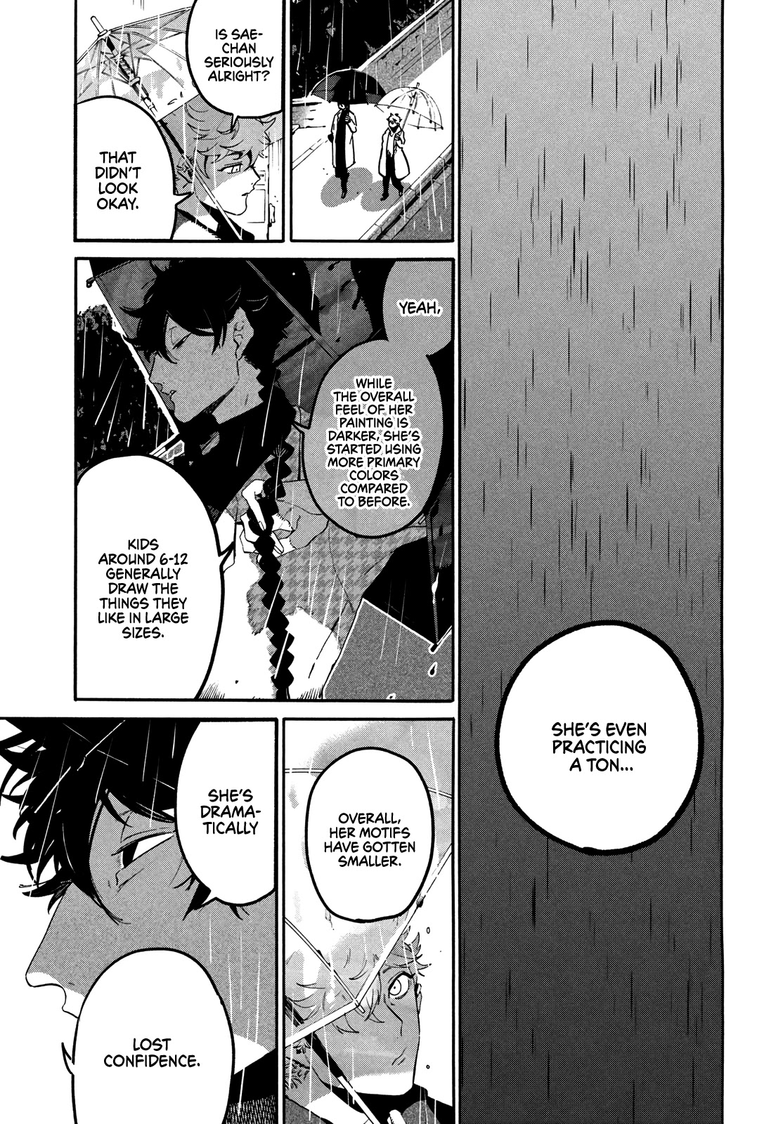 Blue Period. Chapter 47 page 5 - Chapter 47: Wavering Brush Tip
