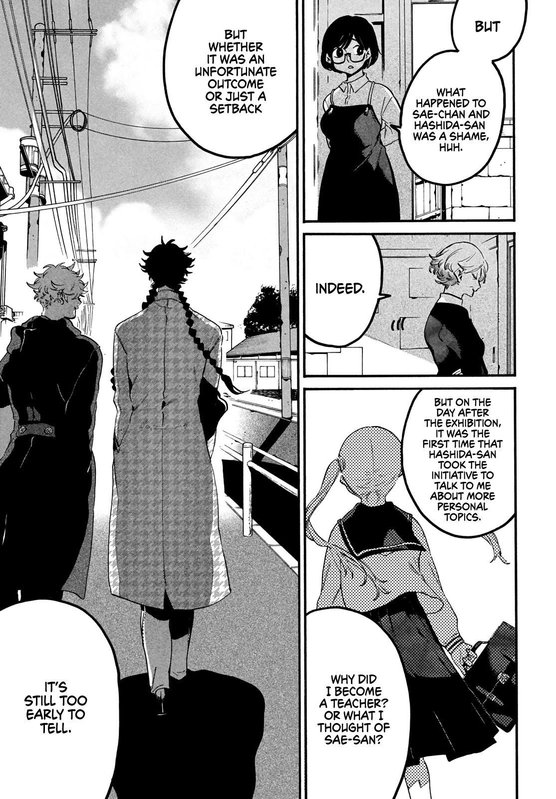 Blue Period. Chapter 47 page 52 - Chapter 47: Wavering Brush Tip