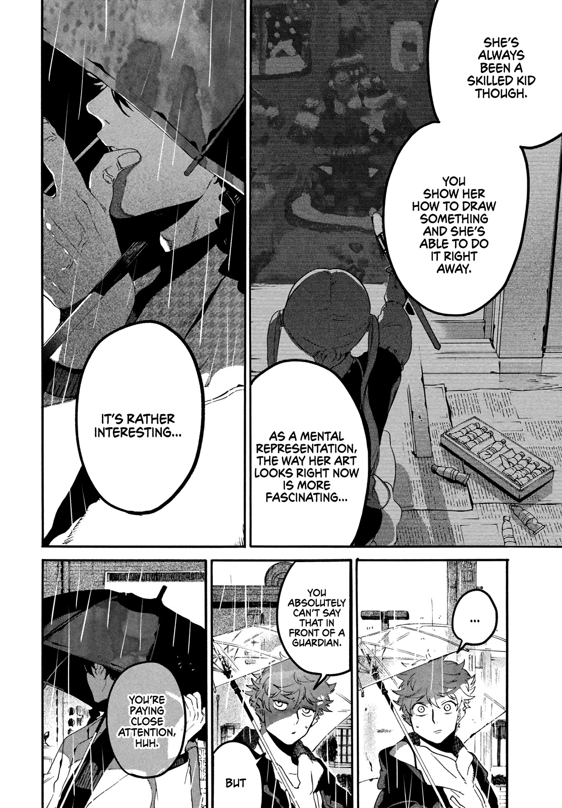 Blue Period. Chapter 47 page 6 - Chapter 47: Wavering Brush Tip