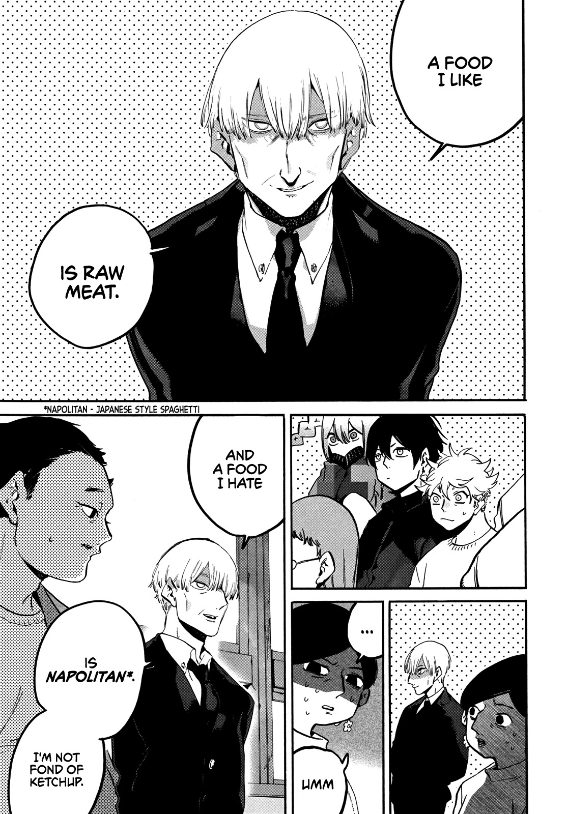 Blue Period. Chapter 48 page 17 - Chapter 48: A Food I Hate Is Napolitan