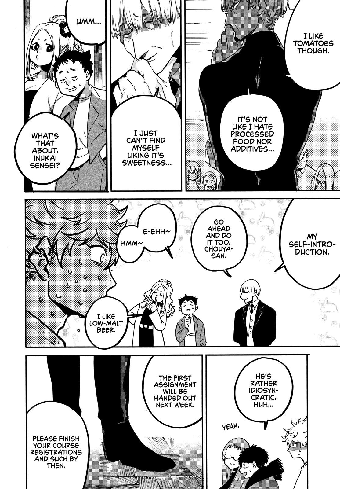 Blue Period. Chapter 48 page 18 - Chapter 48: A Food I Hate Is Napolitan