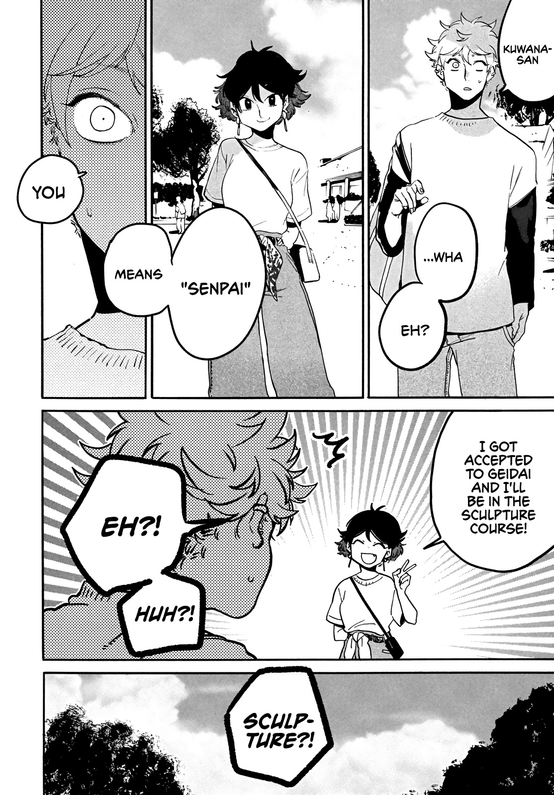 Blue Period. Chapter 48 page 2 - Chapter 48: A Food I Hate Is Napolitan