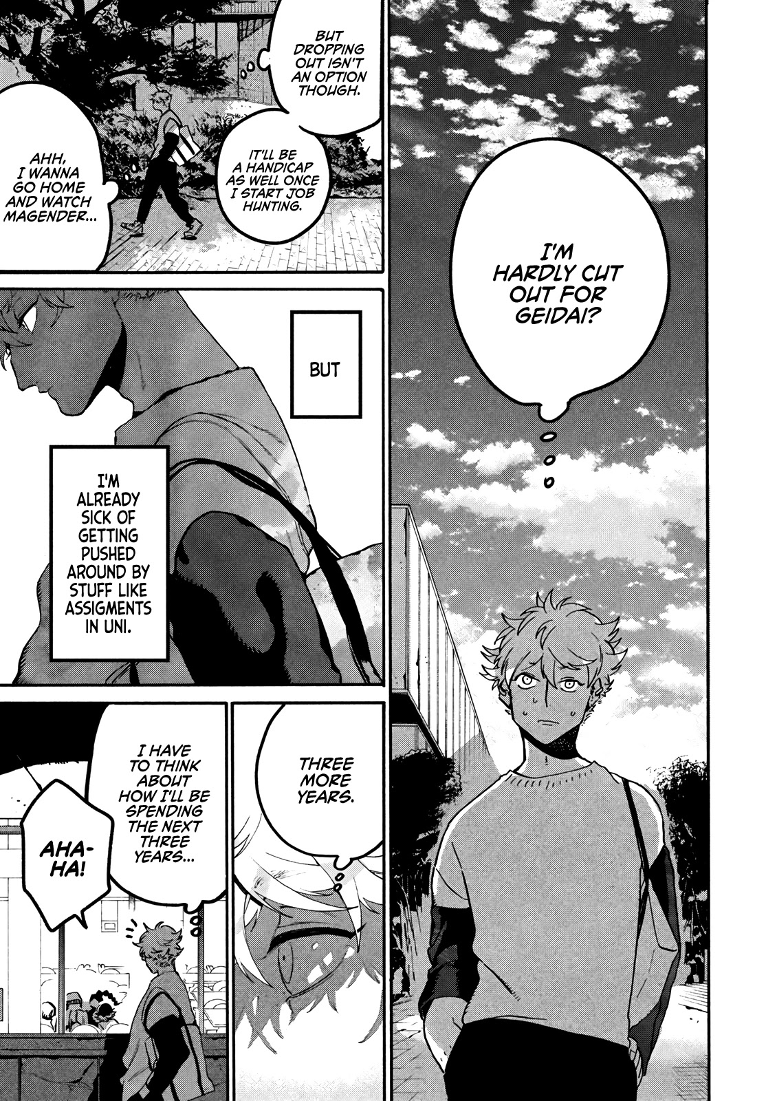 Blue Period. Chapter 48 page 23 - Chapter 48: A Food I Hate Is Napolitan