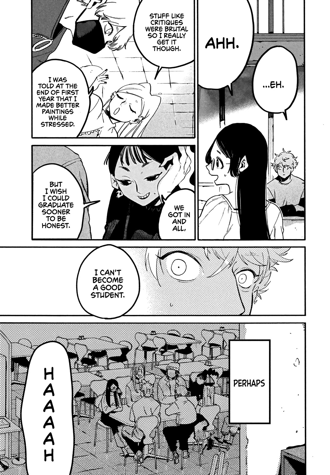 Blue Period. Chapter 48 page 27 - Chapter 48: A Food I Hate Is Napolitan