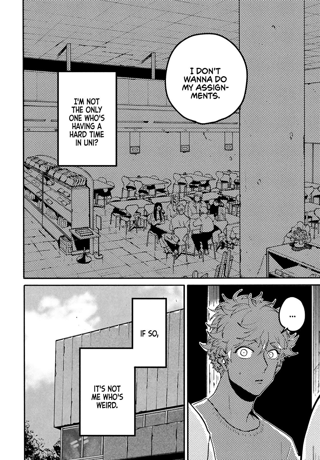 Blue Period. Chapter 48 page 28 - Chapter 48: A Food I Hate Is Napolitan