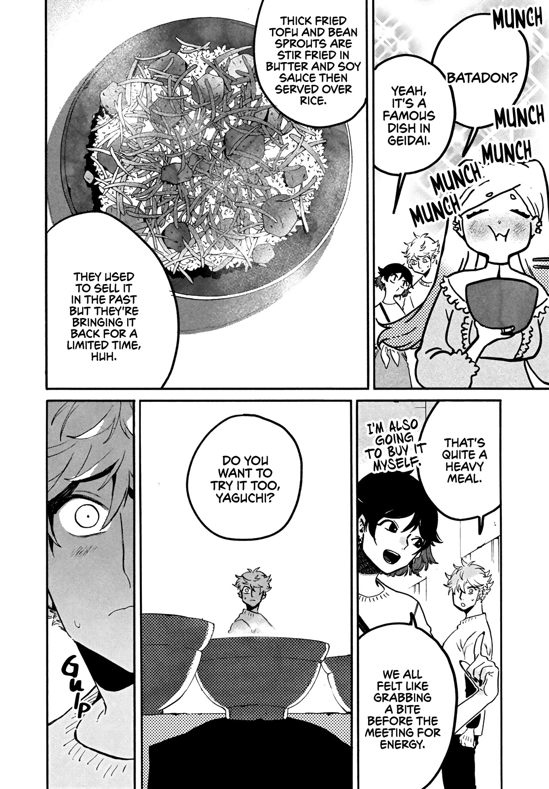 Blue Period. Chapter 48 page 8 - Chapter 48: A Food I Hate Is Napolitan