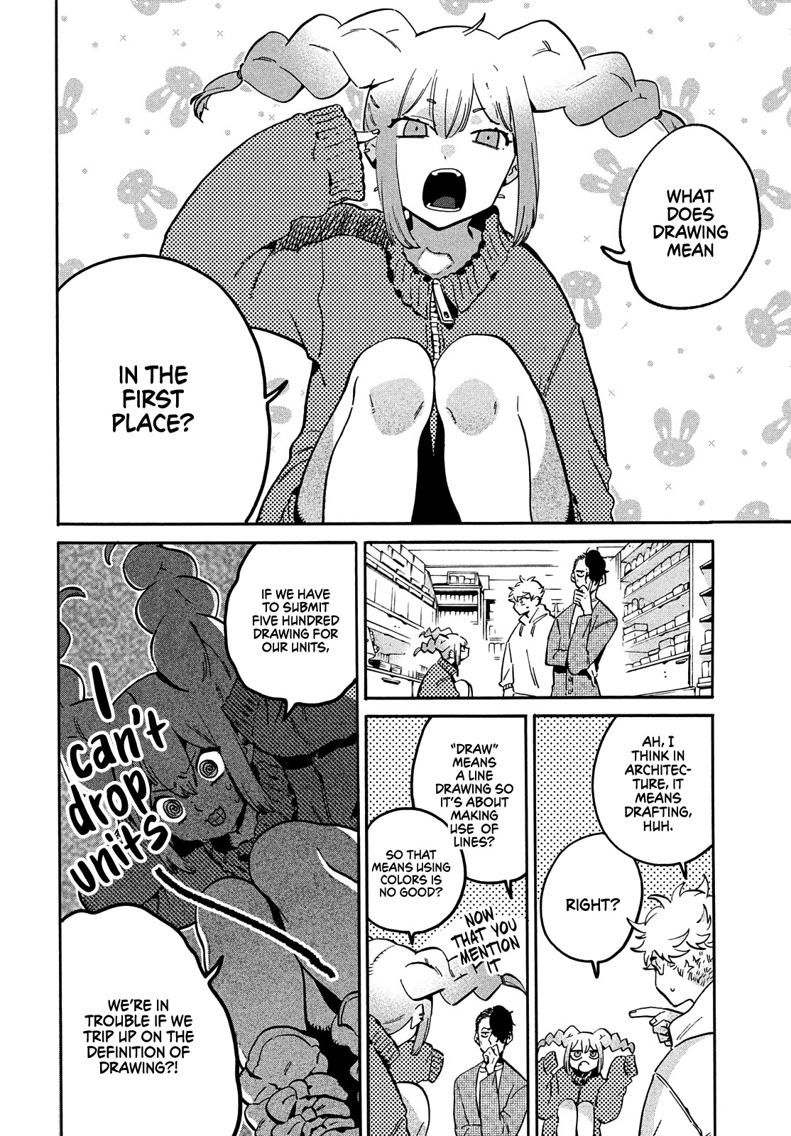Blue Period. Chapter 49 page 10 - Chapter 49: What’s the Walkthrough Site for Clearing an Endless Loop of Worries?