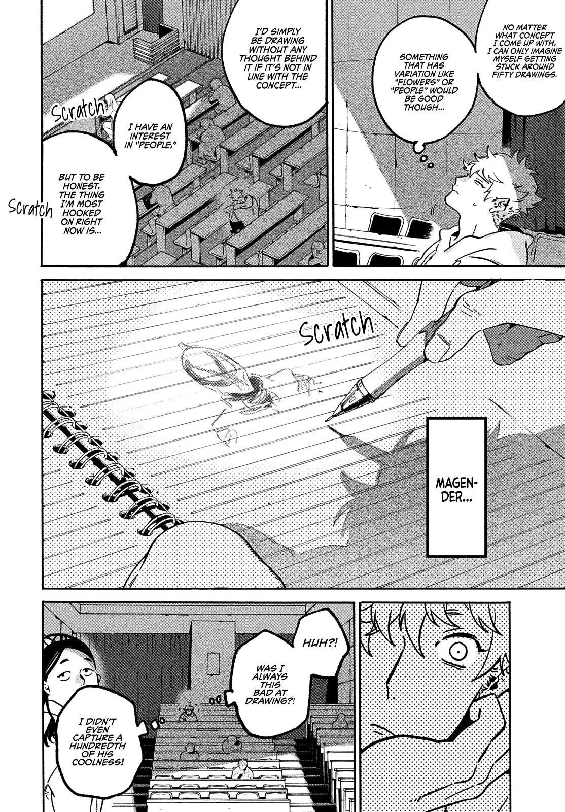Blue Period. Chapter 49 page 20 - Chapter 49: What’s the Walkthrough Site for Clearing an Endless Loop of Worries?