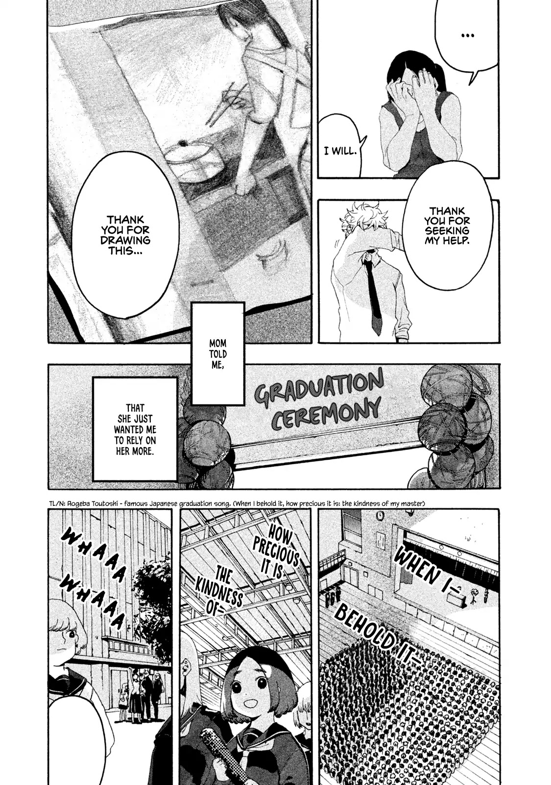 Blue Period. Chapter 5 page 37 - Chapter 5: Cram School Debut of the Dead