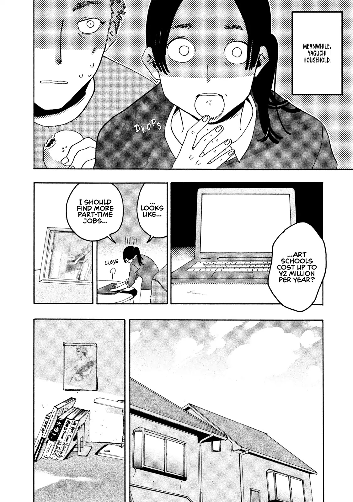 Blue Period. Chapter 5 page 42 - Chapter 5: Cram School Debut of the Dead