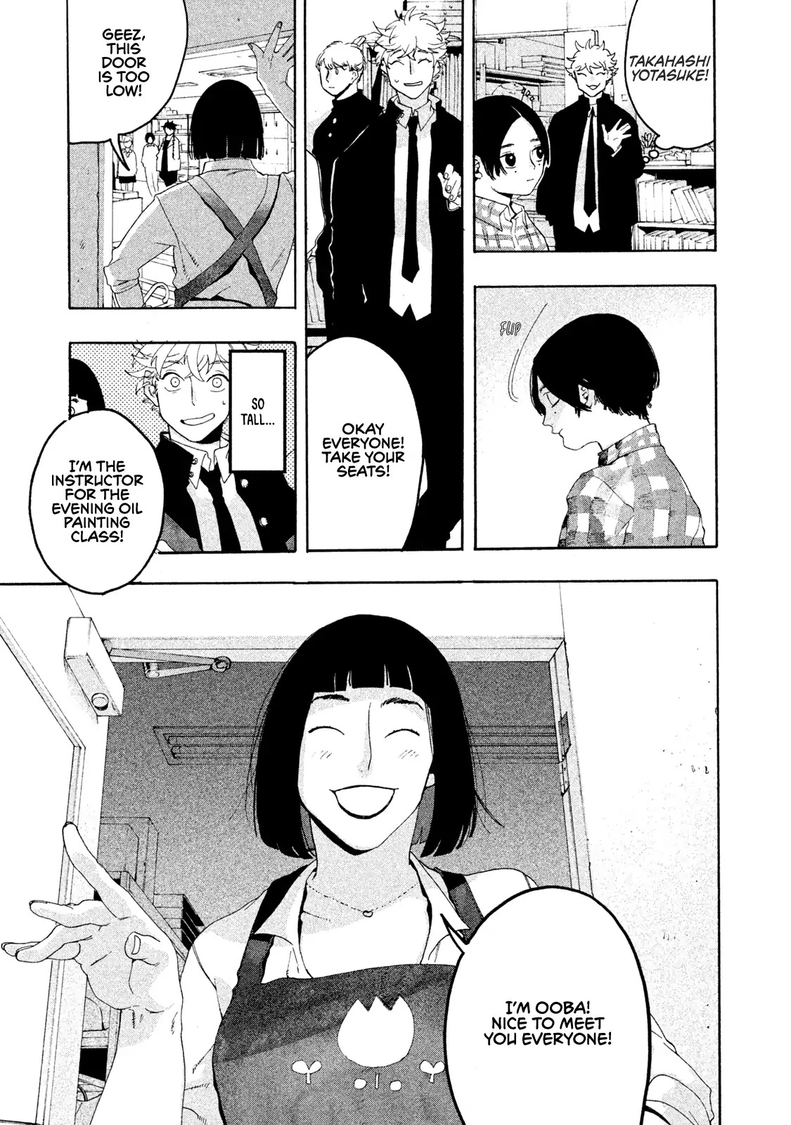 Blue Period. Chapter 5 page 47 - Chapter 5: Cram School Debut of the Dead