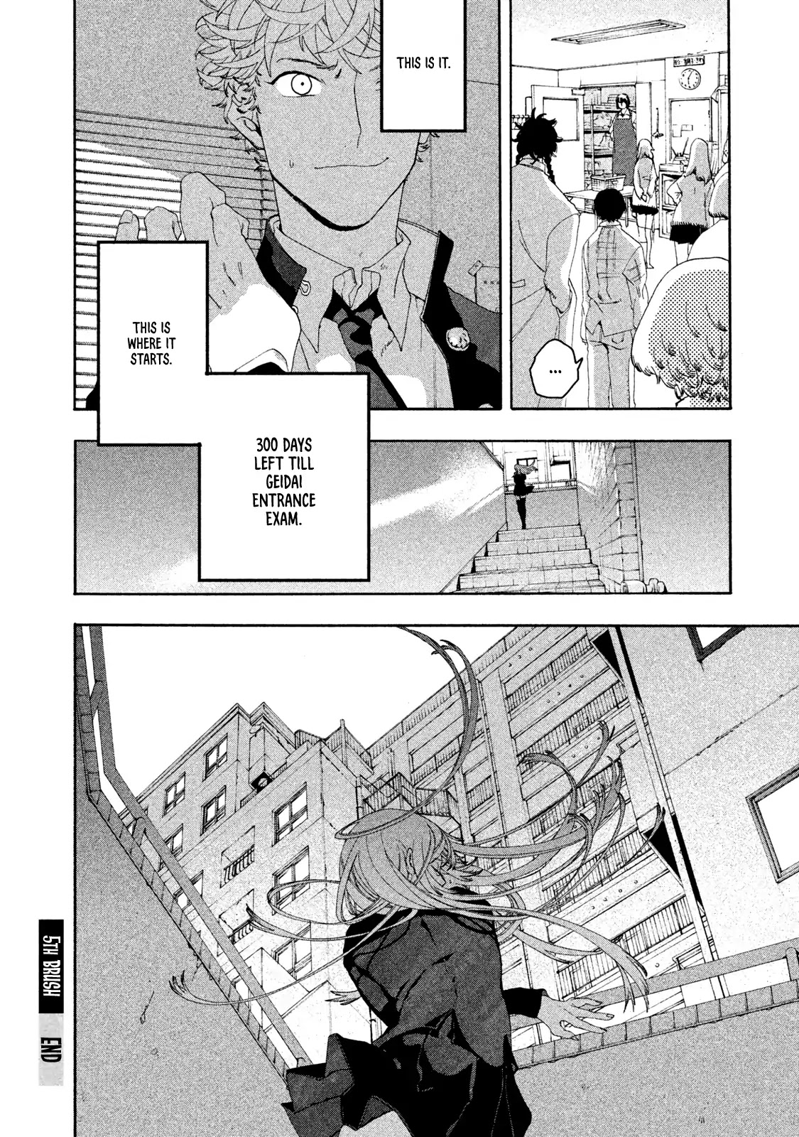 Blue Period. Chapter 5 page 48 - Chapter 5: Cram School Debut of the Dead