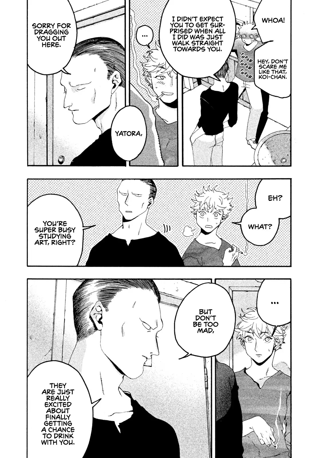 Blue Period. Chapter 5 page 9 - Chapter 5: Cram School Debut of the Dead