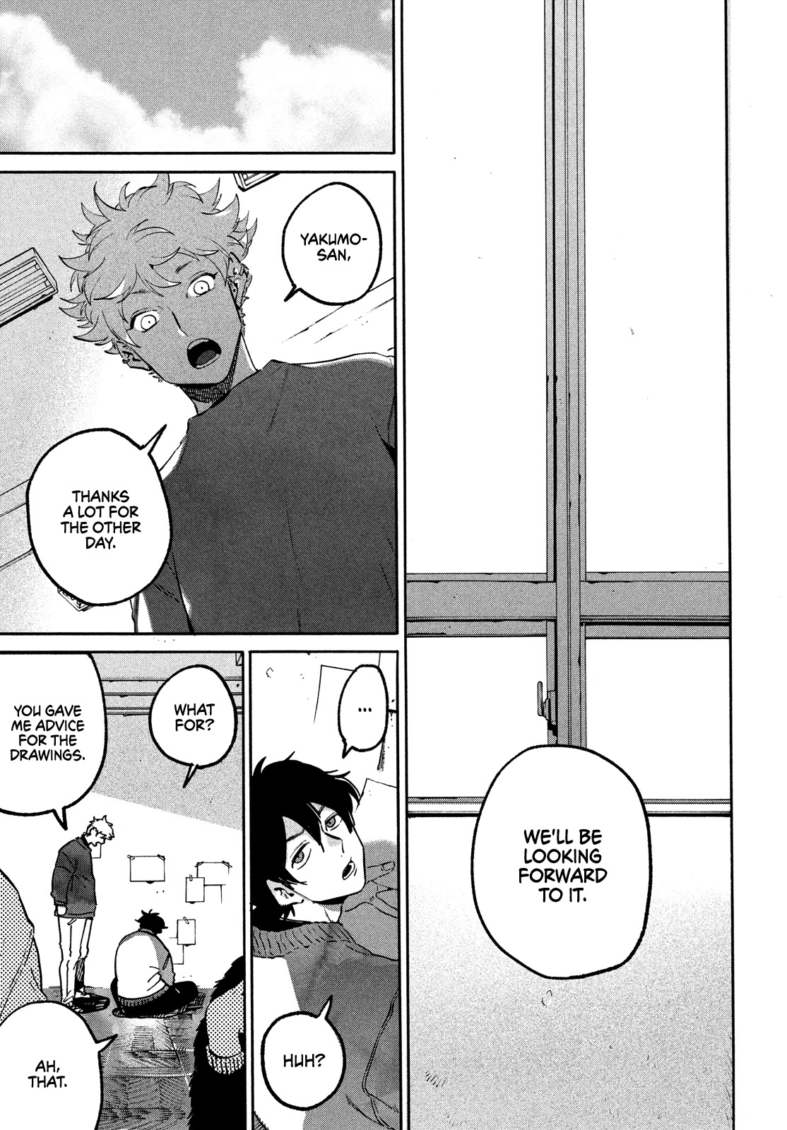 Blue Period. Chapter 50 page 11 - Chapter 50: Getting Exposed to Heat Ends up Cooling Me Down Instead. What?