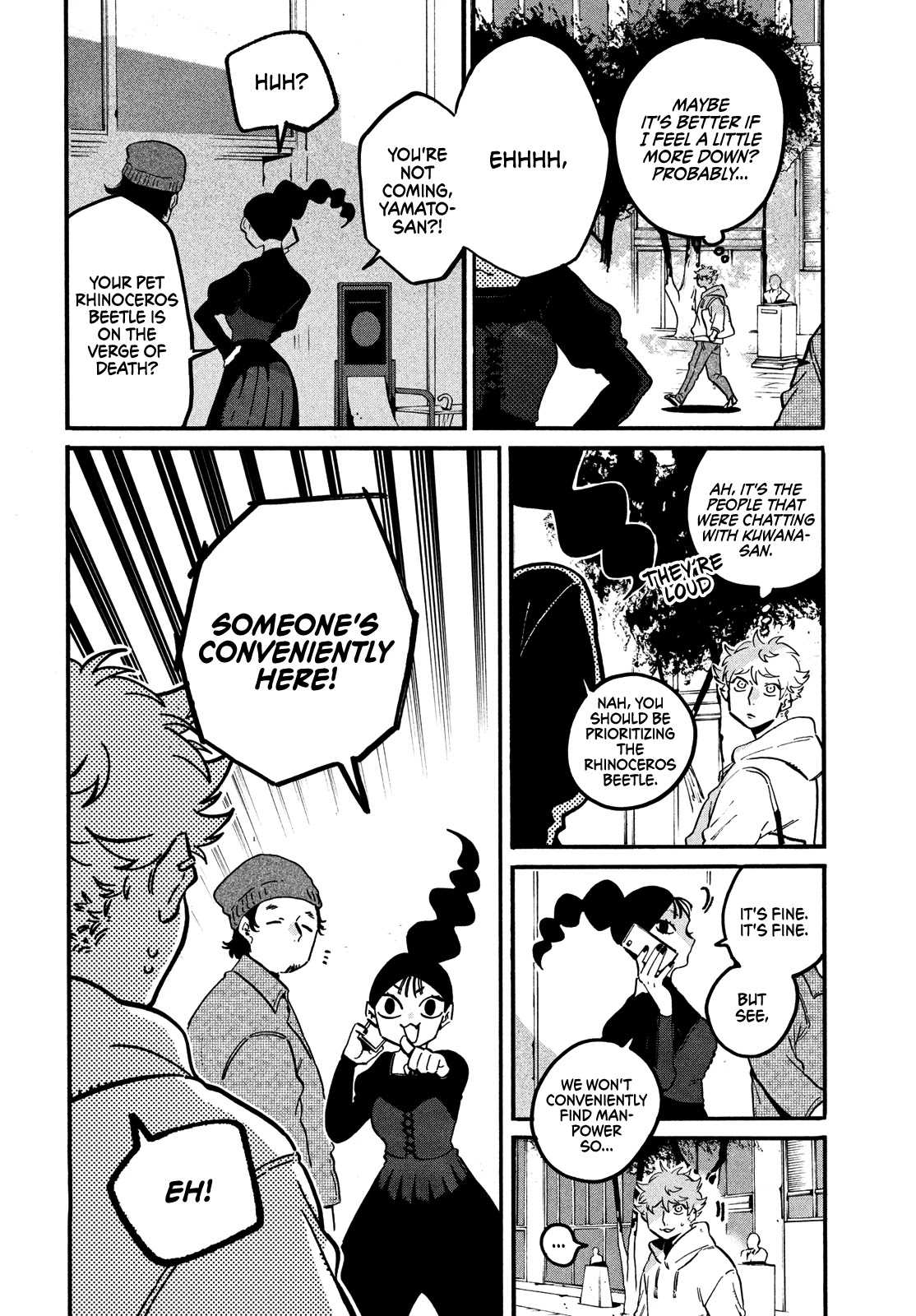 Blue Period. Chapter 50 page 14 - Chapter 50: Getting Exposed to Heat Ends up Cooling Me Down Instead. What?