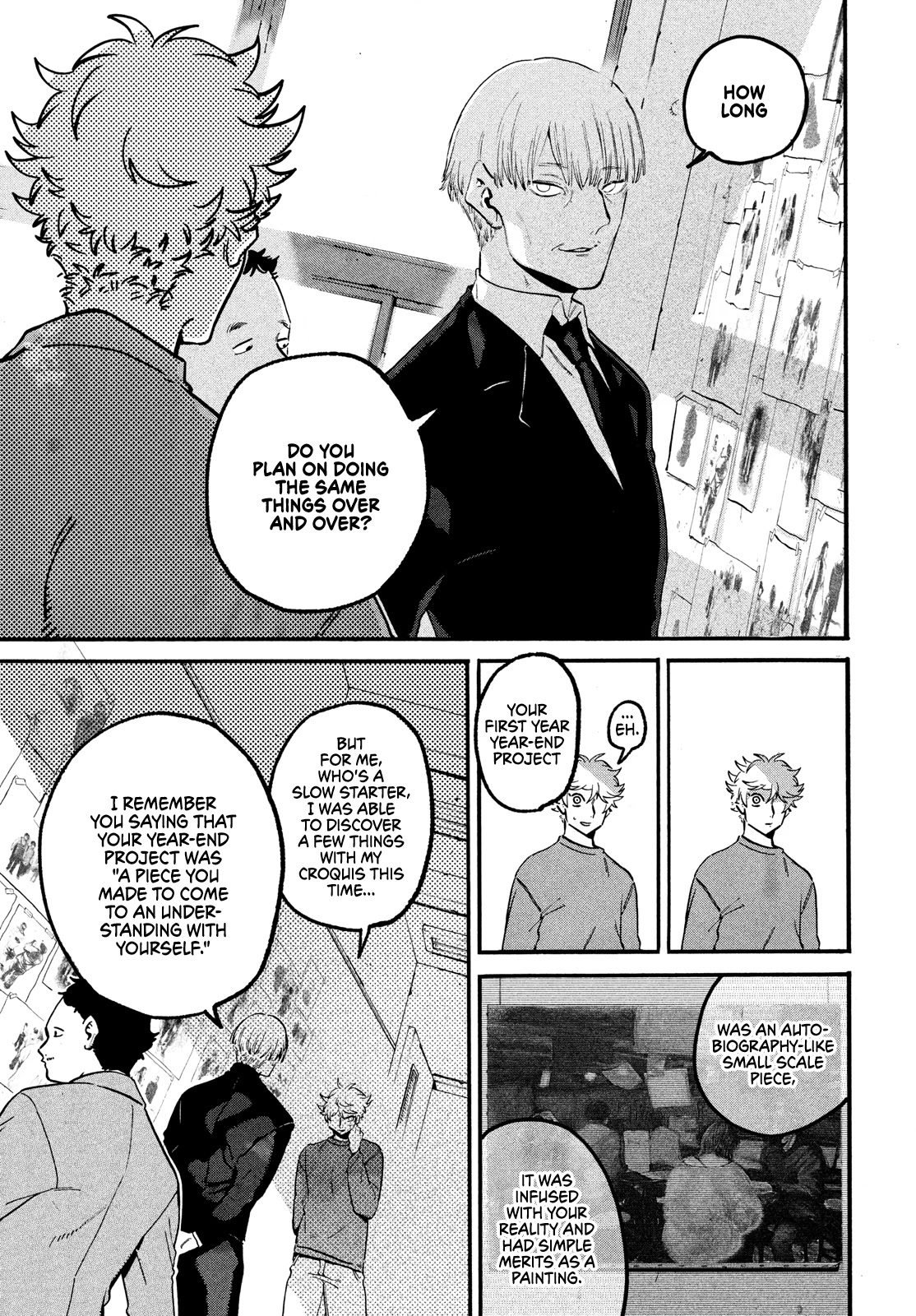 Blue Period. Chapter 50 page 5 - Chapter 50: Getting Exposed to Heat Ends up Cooling Me Down Instead. What?