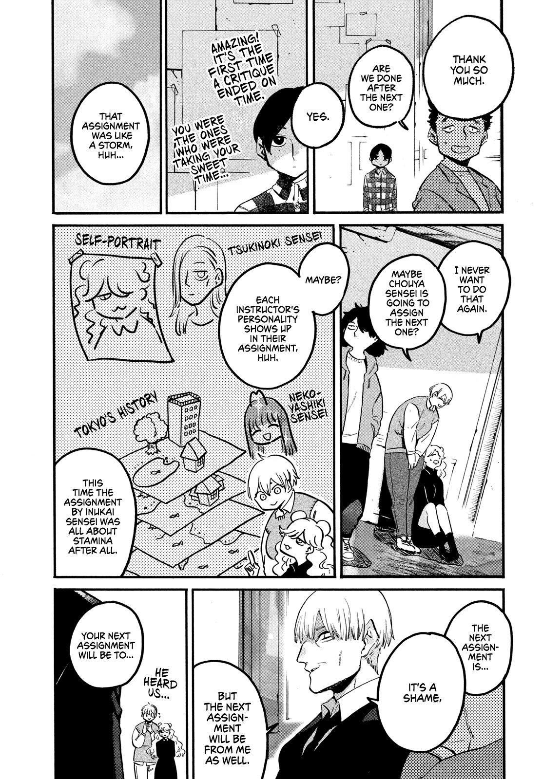 Blue Period. Chapter 50 page 7 - Chapter 50: Getting Exposed to Heat Ends up Cooling Me Down Instead. What?