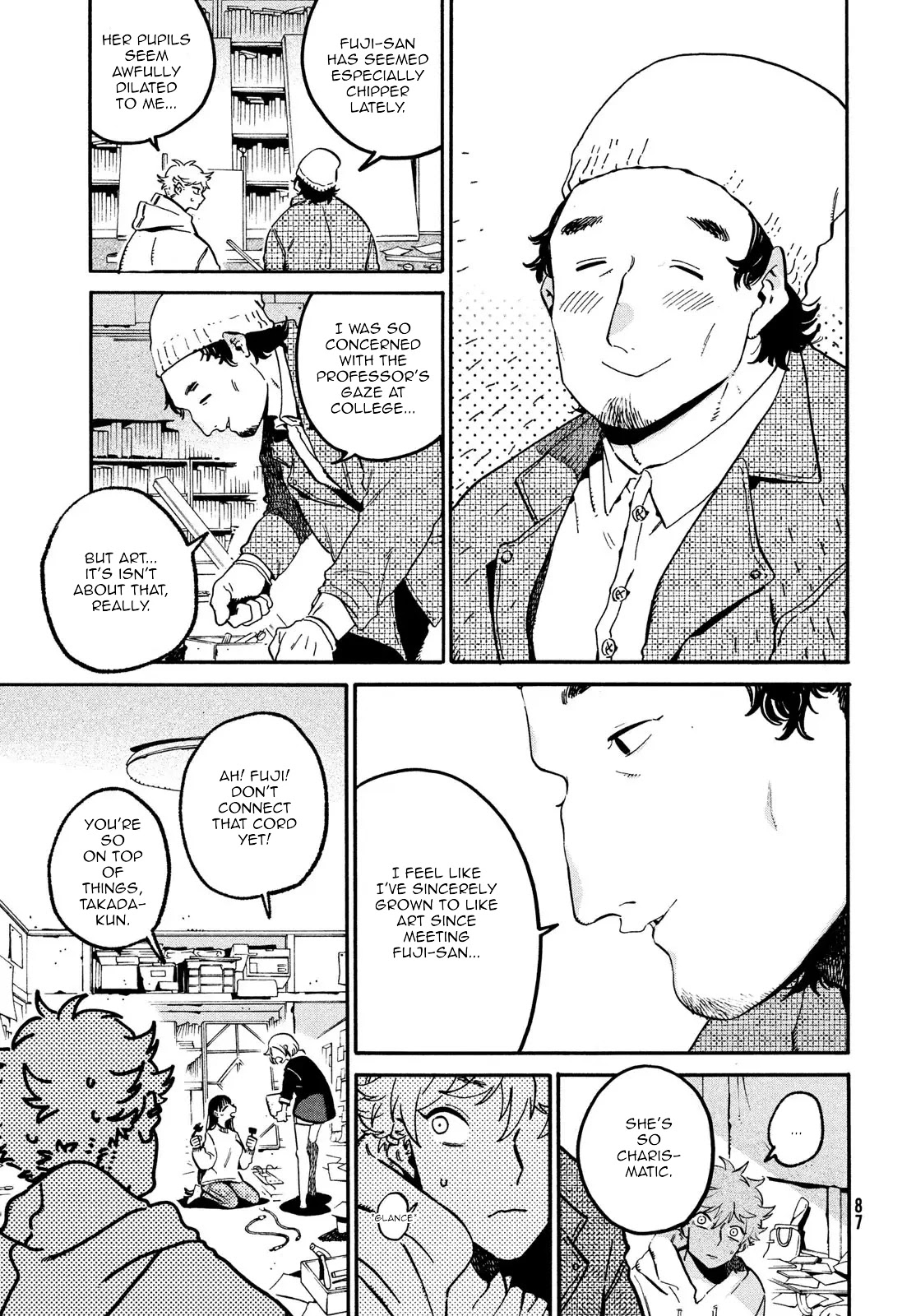 Blue Period. Chapter 51 page 11 - Chapter 51: Stray 2.0 Academy Back