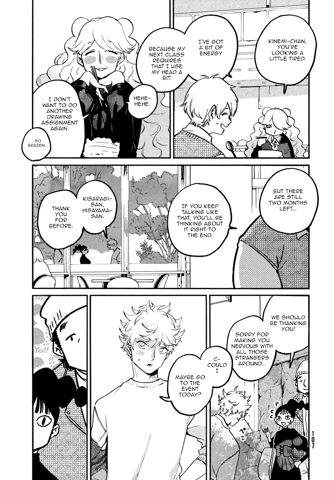Blue Period. Chapter 51 page 31 - Chapter 51: Stray 2.0 Academy Back