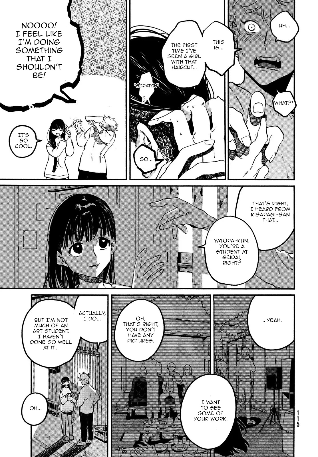 Blue Period. Chapter 51 page 39 - Chapter 51: Stray 2.0 Academy Back