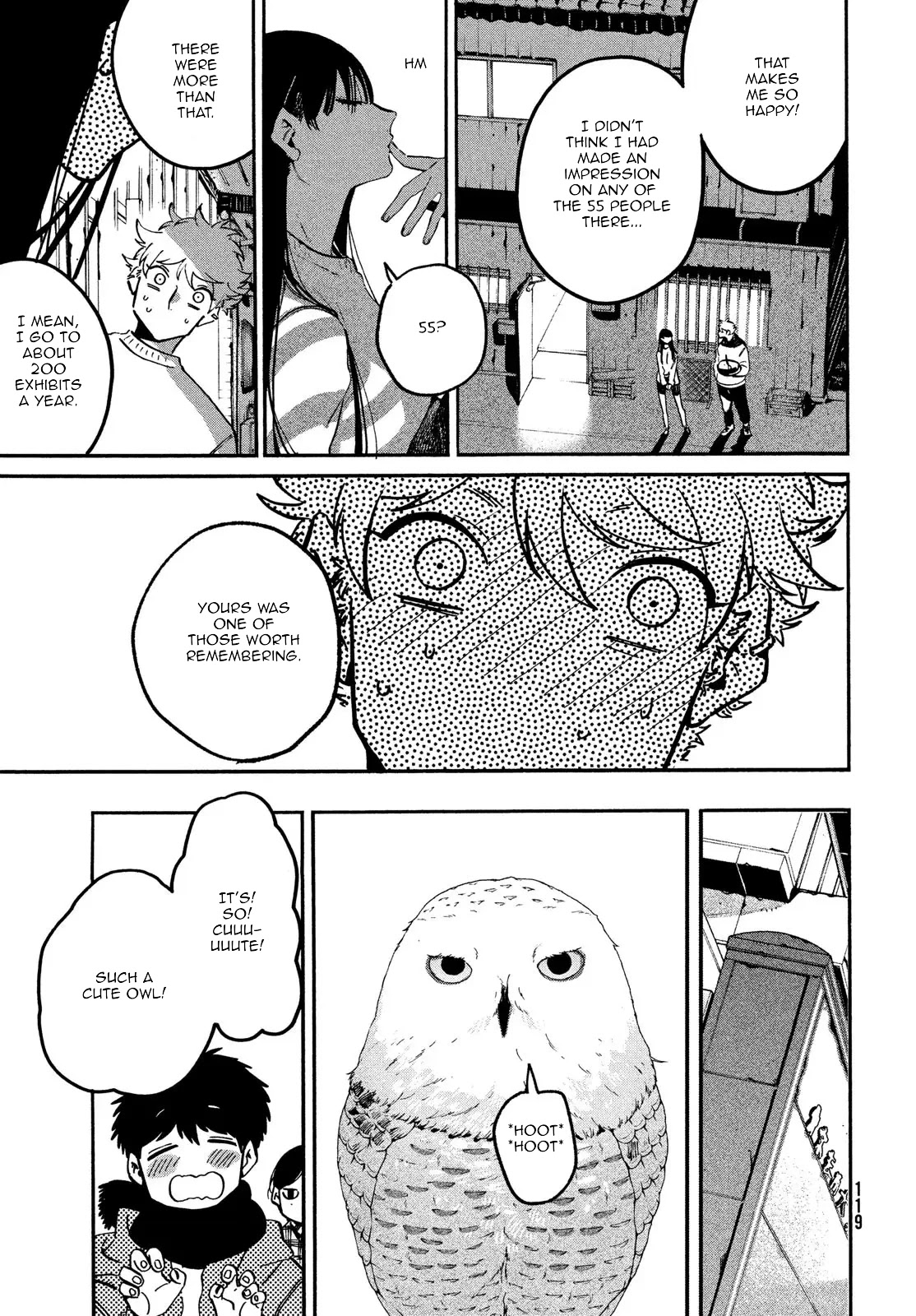 Blue Period. Chapter 51 page 43 - Chapter 51: Stray 2.0 Academy Back