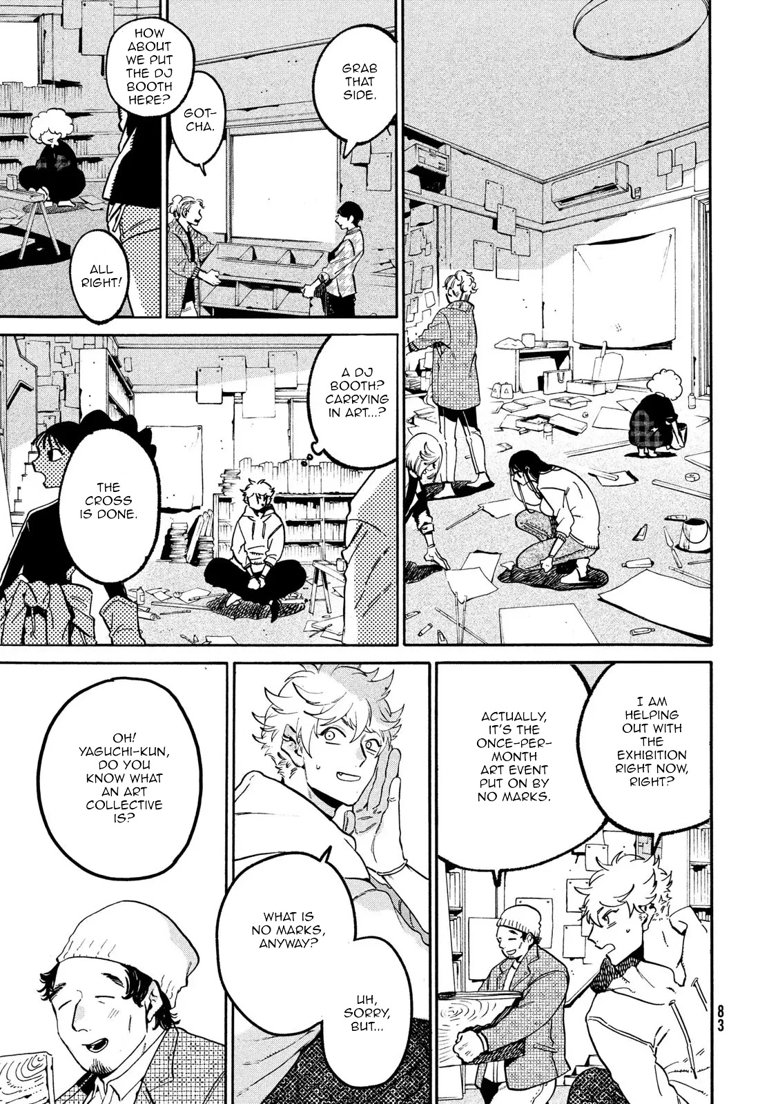 Blue Period. Chapter 51 page 7 - Chapter 51: Stray 2.0 Academy Back