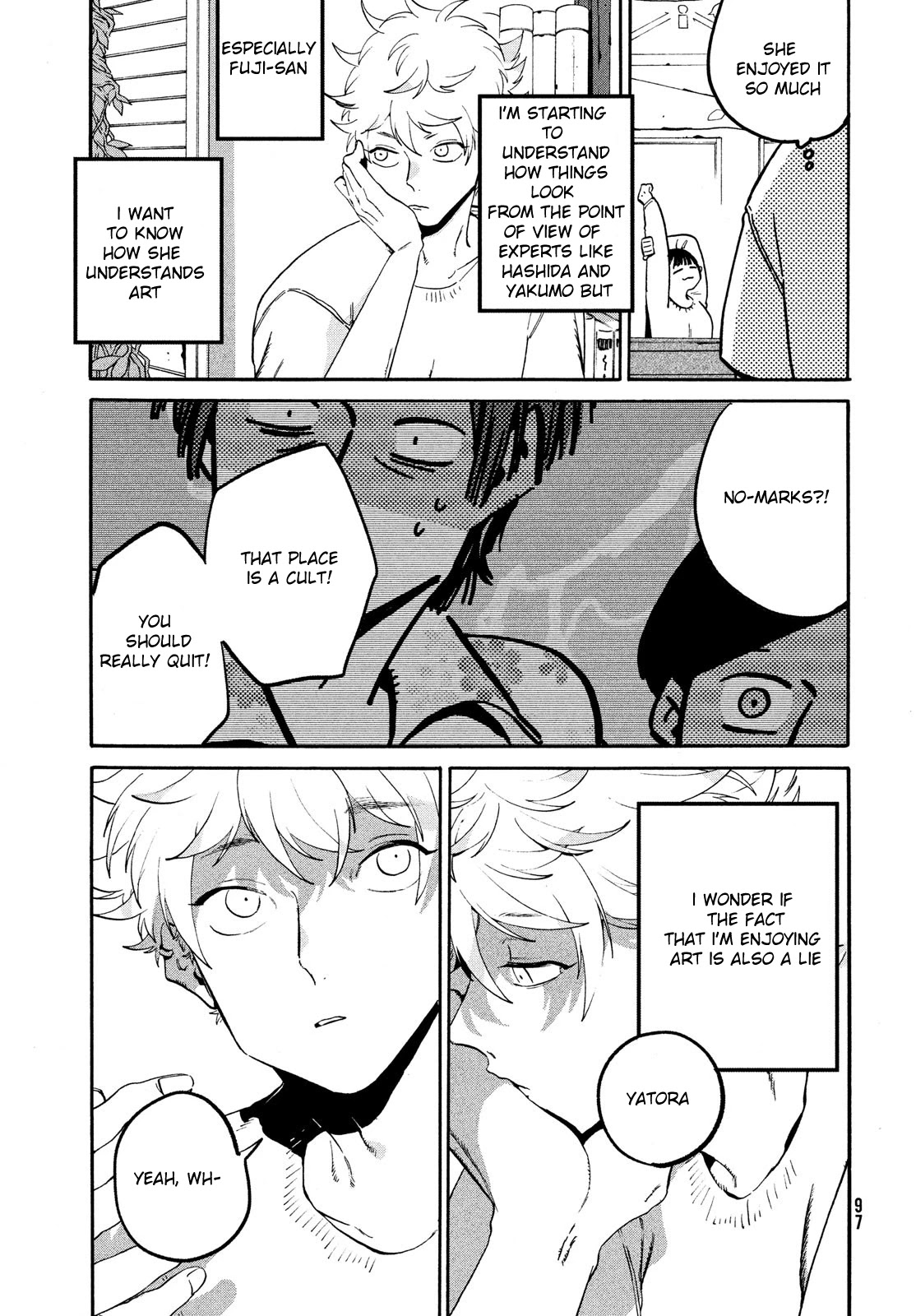 Blue Period. Chapter 53 page 23 - Chapter 53: Does 'right' really exist?