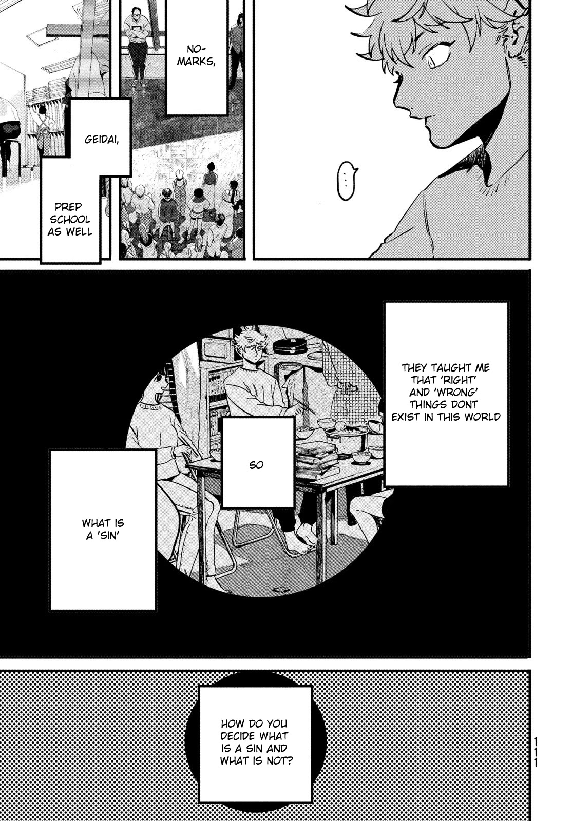 Blue Period. Chapter 53 page 37 - Chapter 53: Does 'right' really exist?