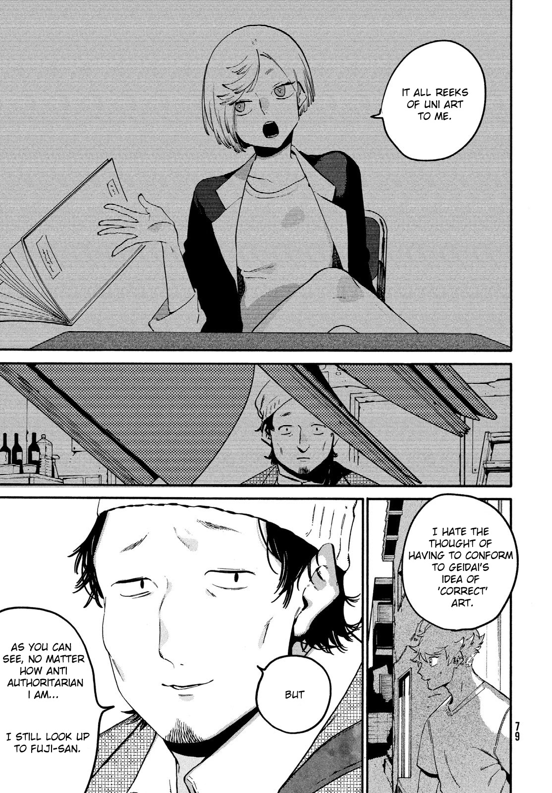 Blue Period. Chapter 53 page 5 - Chapter 53: Does 'right' really exist?