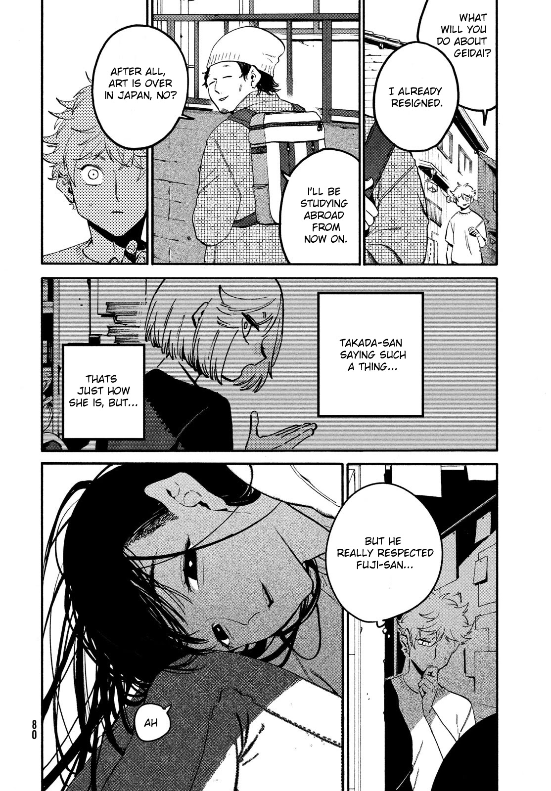 Blue Period. Chapter 53 page 6 - Chapter 53: Does 'right' really exist?