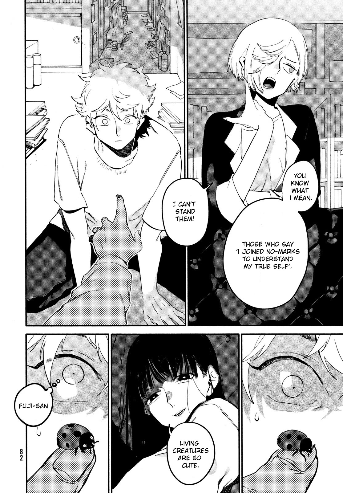 Blue Period. Chapter 53 page 8 - Chapter 53: Does 'right' really exist?