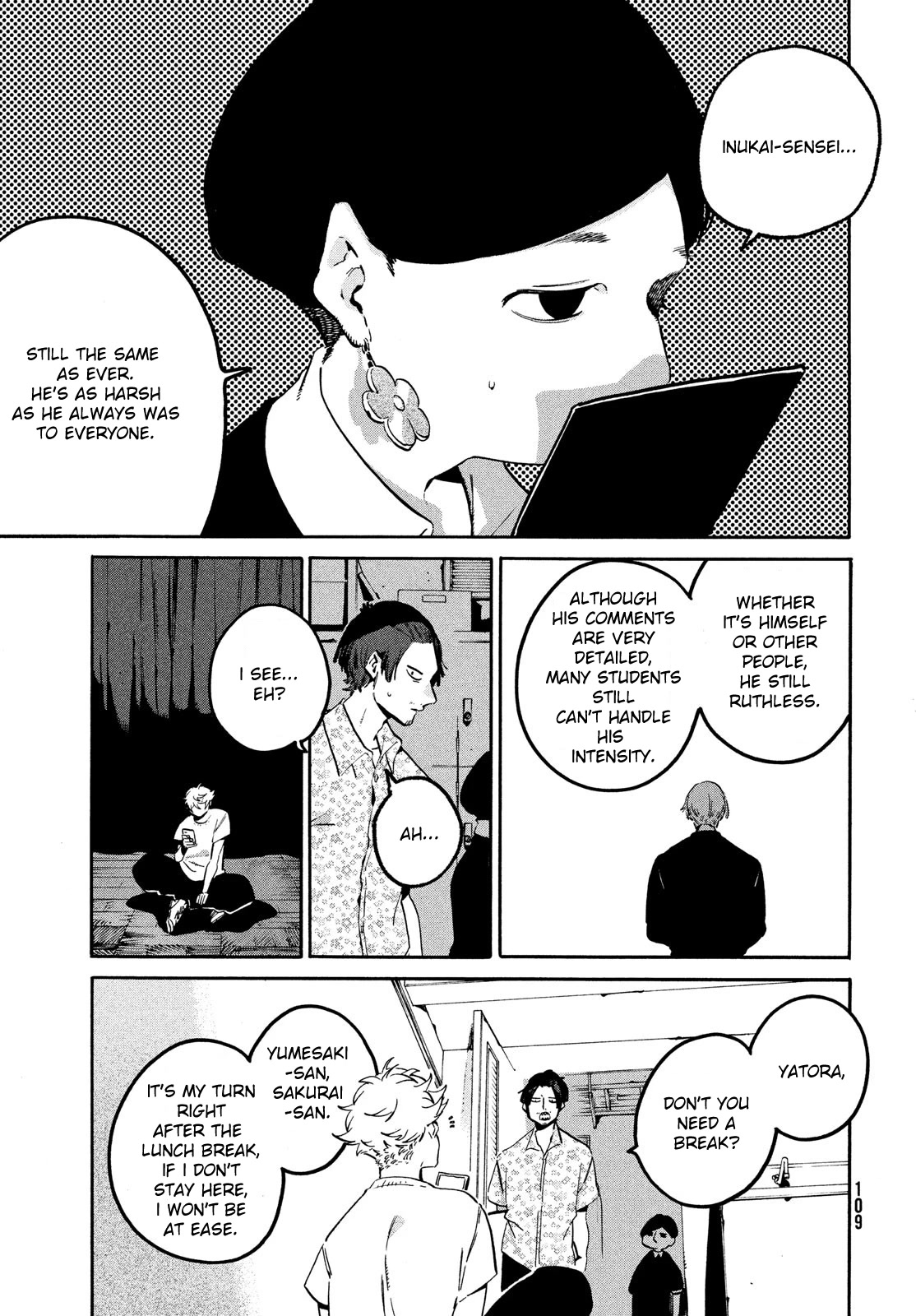 Blue Period. Chapter 54 page 15 - Chapter 54: It's a brutal game, isn't it?